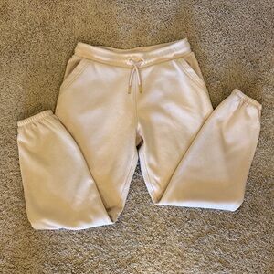 Athleta girl 16 NWOT Sweatpants soft lining pockets drawstring